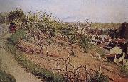 Camille Pissarro Metaponto path Schwarz oil painting on canvas